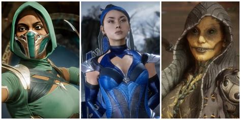 personajes de mortal kombat mujeres